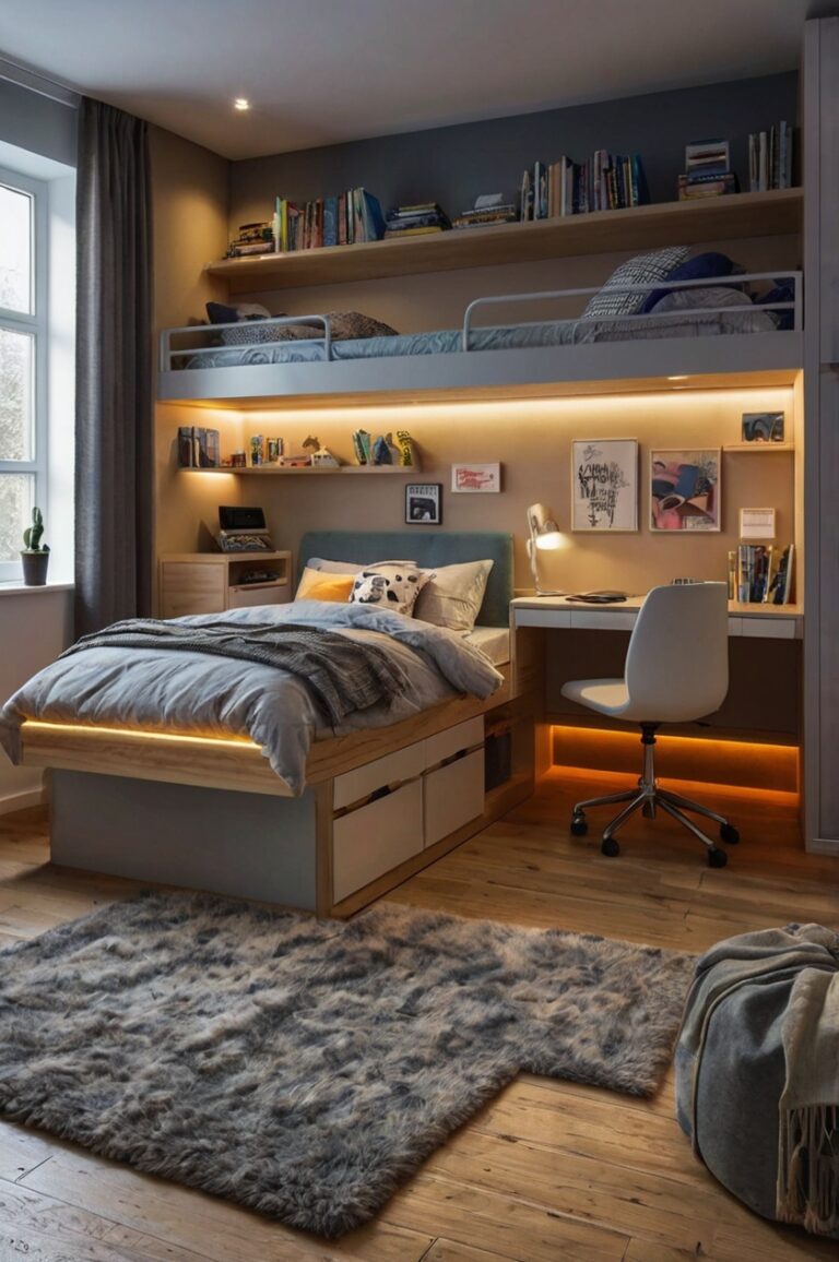 20 Best Teen Bedroom Lighting Decor Ideas for a Total Aesthetic Vibe ...